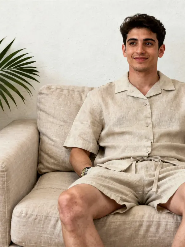 Set Kamraya homme dans un salon lumineux